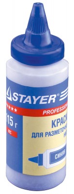 Краска stayer синяя для разметочной нити, 115г