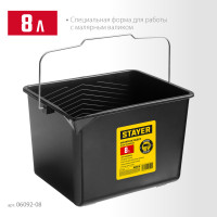 Stayer 8 л, малярное пластиковое ведро (06092-08)