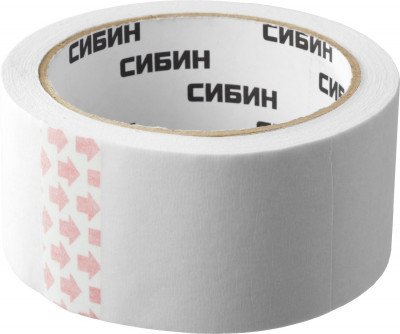 Сибин 48 мм х 25 м, креповый, малярный скотч (12111-50)