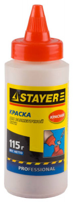 Stayer 115 г, красная, краска для разметочной нити (2-06401-2)