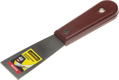 Stayer maxflat, 40 мм, пластиковая ручка, стальной, шпатель (1003-040)
