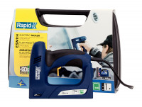 Rapid r:el.staple gun esn114, тип 140 и гвоздей 300, 2-в-1, нейлер-степлер (гвозде/скобозабиватель) электрический для скоб (5000131)