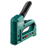Kraftool universal, 7-в-1: 53 (a/10/jt21) 23ga (6 - 14 мм)/140 (g/11/57) 20ga (8 - 14 мм)/13/53f/36/500, универсальный легкий степлер (31524)