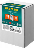 Kraftool тип 18ga (55/90/c) 30 мм, 5000 шт, скобы для степлера (31789-30)