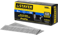 Stayer тип 18ga (47/300/f), 40 мм, 5000 шт, гвозди для нейлера, professional (31530-40)