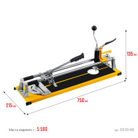 Stayer 500 мм, ручной плиткорез с круговым резаком (3310-50)
