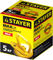 Stayer maxlift, 5 кг, одинарный пластмассовый стеклодомкрат (33718-0)