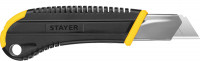 Stayer hercules-25, 25 мм, нож с винтовым фиксатором, professional (09141)