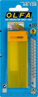 Olfa 9 х 80 х 0.38 мм, 10 шт, сегментированные лезвия (ol-ab-10b)