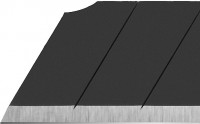 Olfa excel black, 9 х 80 х 0.38 мм, 50 шт, сегментированные лезвия (ol-abb-50b)