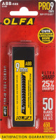 Olfa excel black, 9 х 80 х 0.38 мм, 50 шт, сегментированные лезвия (ol-abb-50b)