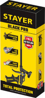 Stayer black pro, тефлоновый пистолет для монтажной пены, professional (06862)