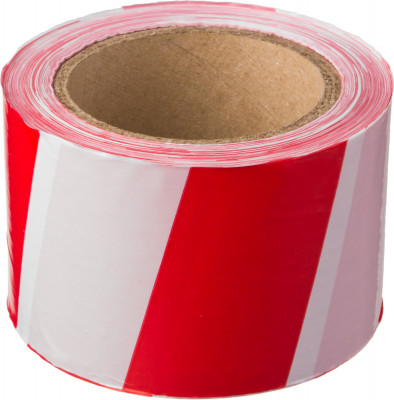 Stayer maxtape, 75 мм, 150 м, красно-белая, сигнальная лента (12241-75-150)