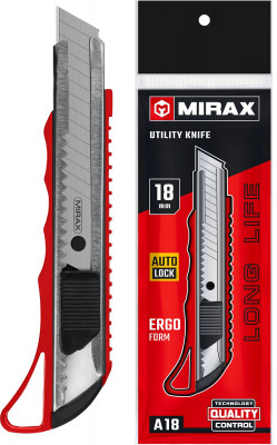 Mirax 18 мм, нож с автостопом (09127)