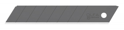 Olfa excel black, 18 мм, 50 шт, в боксе, сегментированные лезвия (ol-lbb-50)