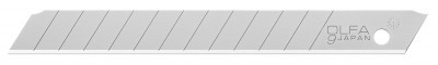 Olfa 9 мм, 10 шт, в боксе, сегментированные лезвия (ol-asb-10)