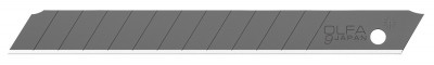 Olfa excel black, 9 мм, 10 шт, в боксе, сегментированные лезвия (ol-asbb-10)