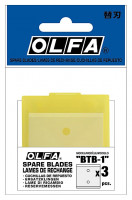 Olfa лезвия для скребка btc-1/dx, hobby craft models (ol-btb-1)