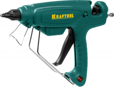 Kraftool 220w пистолет клеевой (термоклеящий), , d=12мм, 220вт