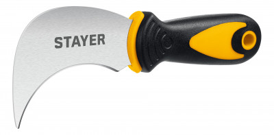 Stayer c-force, для листовых и рулонных материалов, 200 мм, нож (09293)
