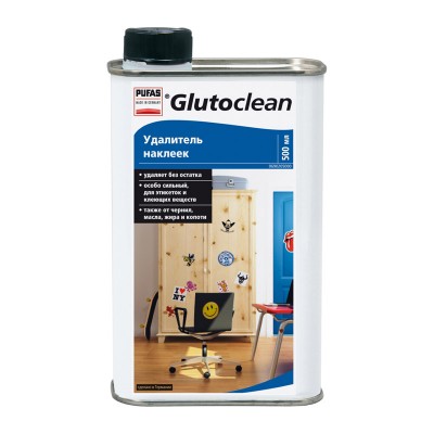 Пуфас glutoclean n370 удалитель наклеек (0,5л) gl. aufkleber entferner