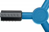Grinda rr-p, 75 м, 2 полив, 3 сопла, на пике, ударопрочный пластик, круговой распылитель, proline (40341)