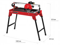 ЗУБР 620 мм, d 200 мм, 800 вт, электрический плиткорез (эп-200-800с)