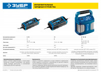 ЗУБР ЗУ-160, 12 в, 8 а, интеллектуальное зарядное устройство для аккумуляторов, профессионал (59303)
