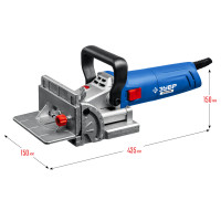 ЗУБР d 100 мм, 1100 вт, ламельный фрезер, кейс, профессионал (фпл-950 к)