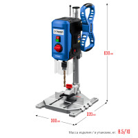 ЗУБР 750 вт, 13 мм, вертикально - сверлильный станок, профессионал (всс-п750)