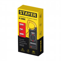 Stayer m266c цифровые токовые клещи (59820)