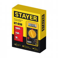 Stayer dt-838 цифровой мультиметр (45306)