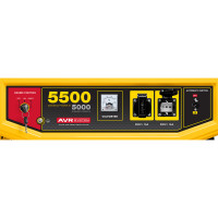 Steher 5500 вт, бензиновый генератор с электростартером (gs-6500e)