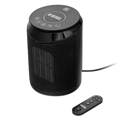 Тепловентилятор керамический dtfc-2000x, 2 квт, wi-fi, пульт, динамик, вращение, 3 реж. // denzel