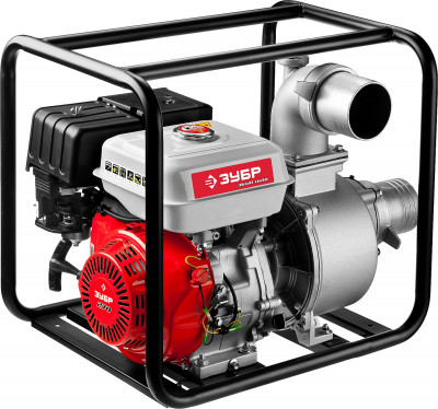 Мотопомпа бензиновая ЗУБР, збмп-1600, 1600 л/мин