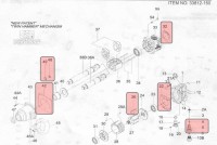 King tony ремкомплект для гайковертов 33812, 33811, комплект (5,6,16,18,19,22,26 (6 шт),32,42,48,49)