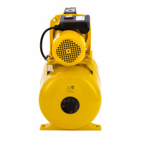 Насосная станция ps1100с, 1100 вт, 4500 л/ч, ресивер 24 л, напор 46 м, чугун// denzel