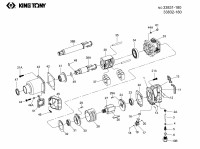 King tony ремкомплект для гайковертов 338312, корпус