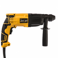 Перфоратор электрический rh-650-18, sds-plus, 650 вт, 2,0 дж, 3 плюс 1 реж.// denzel