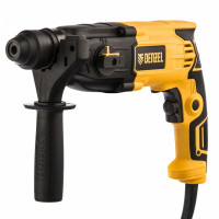 Перфоратор электрический rh-650-18, sds-plus, 650 вт, 2,0 дж, 3 плюс 1 реж.// denzel