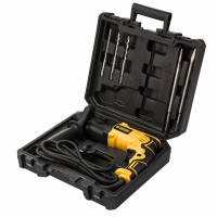 Перфоратор электрический rh-650-18, sds-plus, 650 вт, 2,0 дж, 3 плюс 1 реж.// denzel