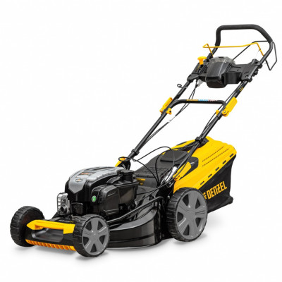 Газонокосилка бензиновая gld-520sp-bs, 163 см3, briggs stratton,шир 52 см,привод,60 л// denzel