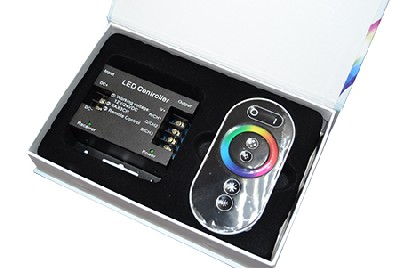 Rgb rf сенсорный контролер ledcraft с функцией диммирования 6 кнопок