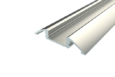 Профиль алюминиевый для порогов lc-lpp-0636-2 anod
