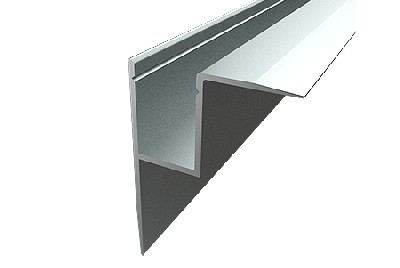 Профиль накладной алюминиевый lc-nku-4532-2 anod