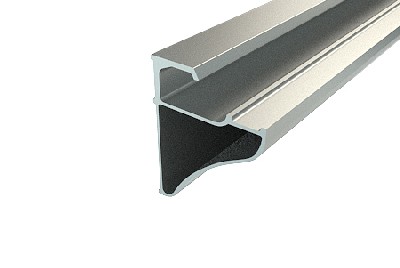Профиль накладной для полок lc-np-4535-2 anod