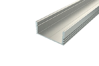 Профиль накладной широкий алюминиевый lc-lp-1228-2 anod