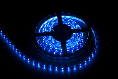 Светодиодная лента ledcraft smd 3528 4,8 ватт на метр 60 диодов на метр ip 33 синий