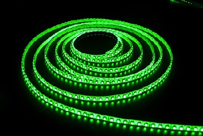 Светодиодная лента ledcraft smd 3528 9.6 ватт на метр 120 диодов на метр ip 65 зеленый