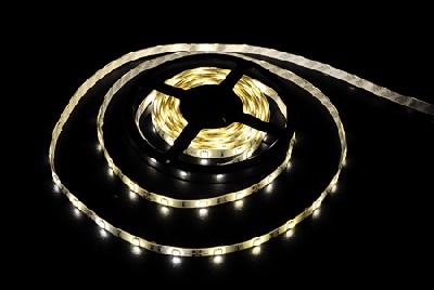 Светодиодная лента ledcraft smd 5050 7.2 ватт на метр 30 диодов на метр ip 65 теплый белый